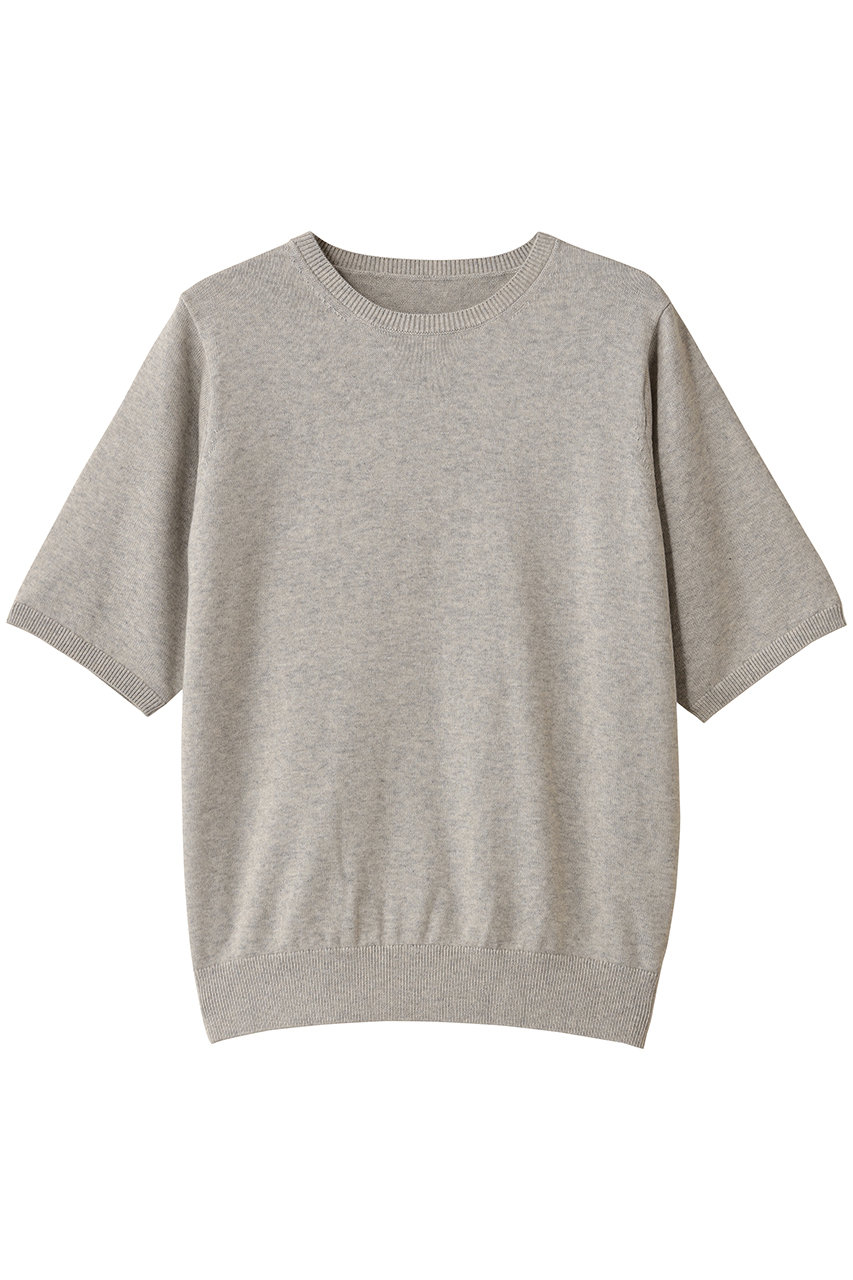 ハーフスリーブニットプルオーバー