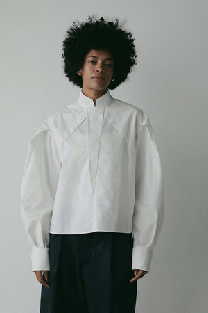 ハー/HER.のピコデザインフラップブラウス(110400/110403)