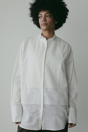 ハー/HER.のピンタックシアーブラウス(110400/110403)