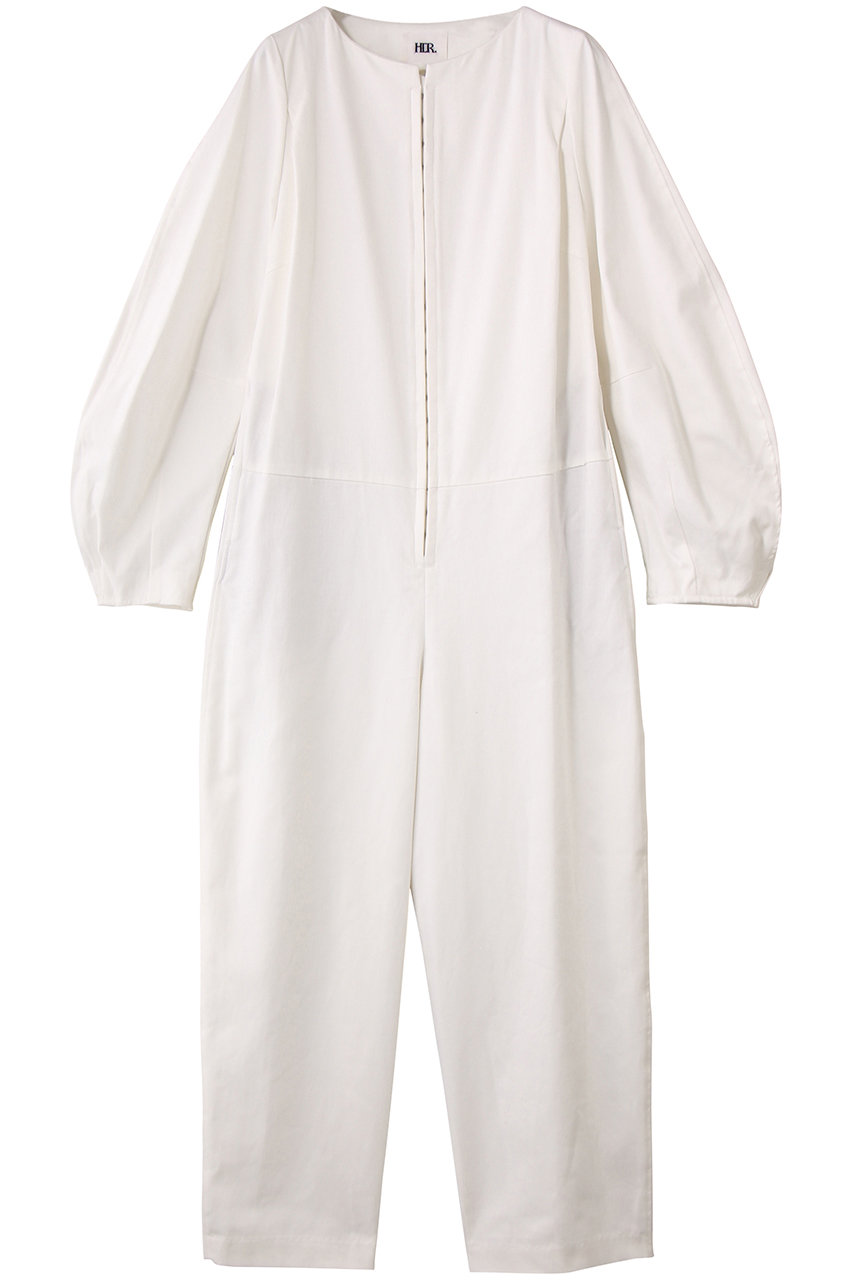 ホックディテールオールインワン