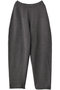 コットンブレンドニットパンツ ハー/HER. チャコールグレー