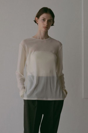 ハー/HER.のフロッキーチュールトップス(110100/110103)