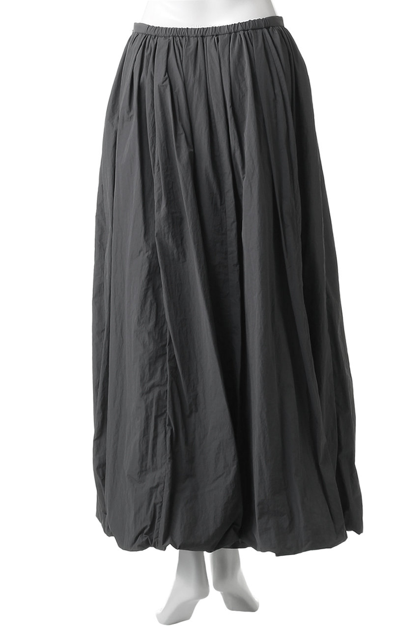 K05692)HER. ハー　ワッシャーフレアスカート ロングスカート　2 HER.(ハー)｜ワッシャーバルーンマキシスカート/オフホワイト の通販