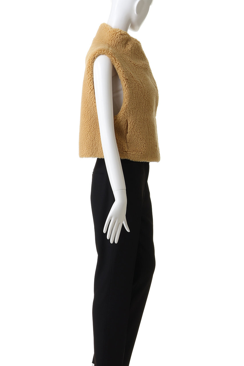 HER.(ハー)｜ボアベスト/オフホワイト の通販｜ELLESHOP・(エル