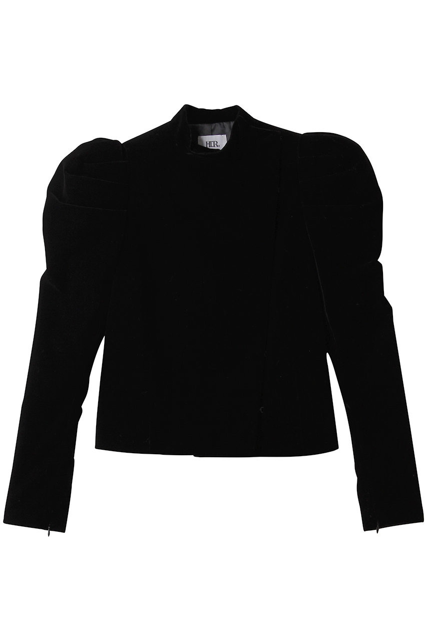 ハー/HER.のベロアパワーショルダー(ブラック/7053406)