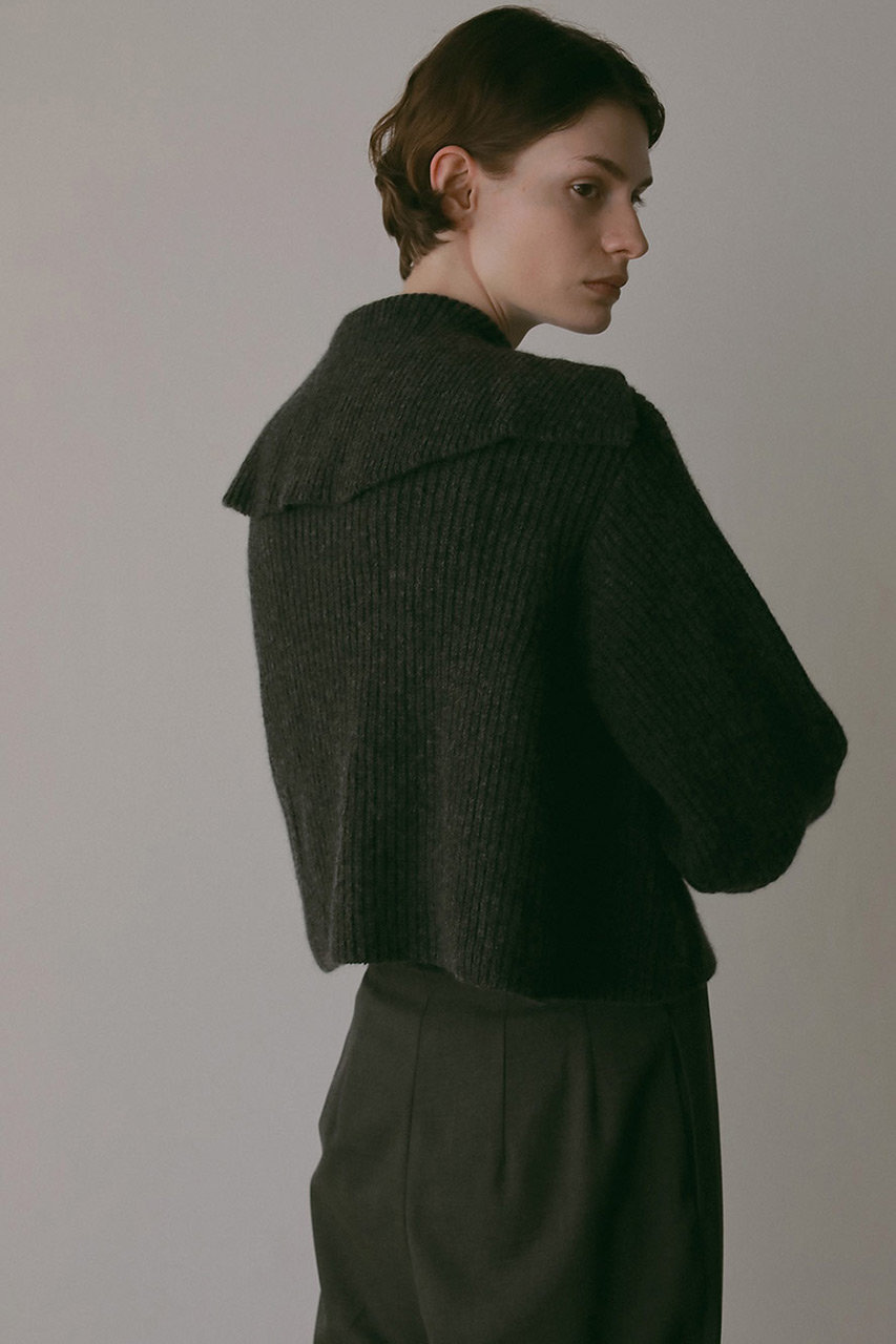 【レア】HER. ハー　ニット HARE（ハレ） ニット セーター レースパーツVネックニット(HARE