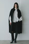 カシミヤブレンドロングケープ ハー/HER.