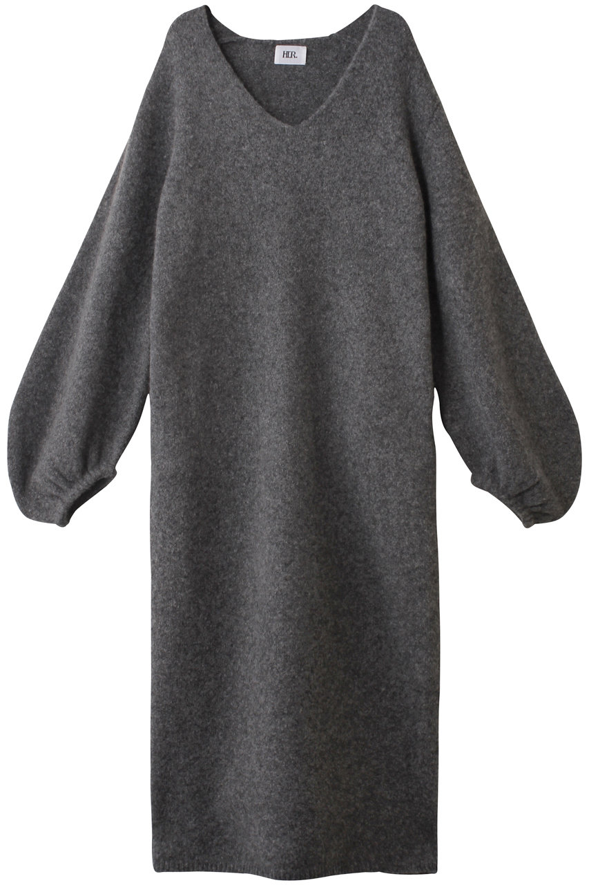 モヘアブレンドニットワンピース