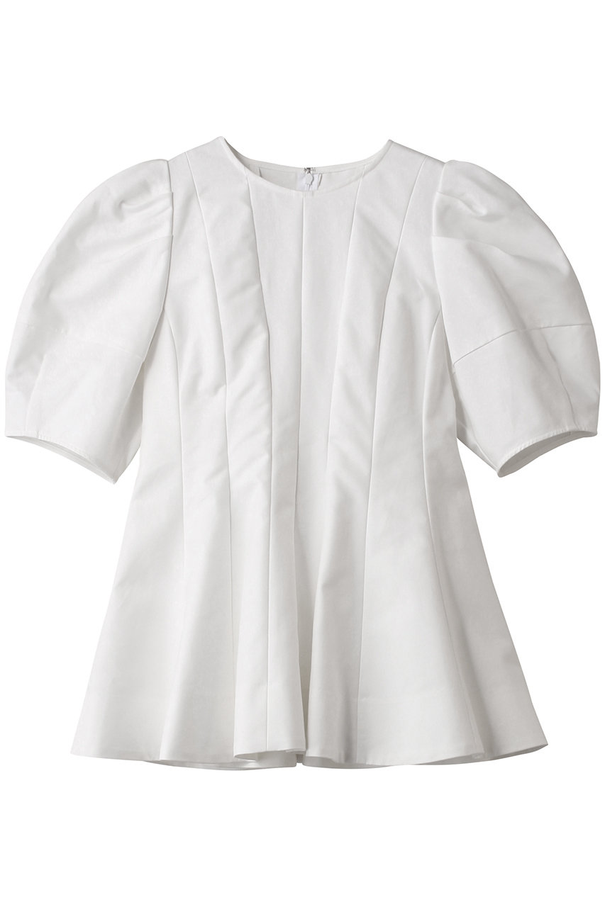 コットンフォルムペプラムブラウス