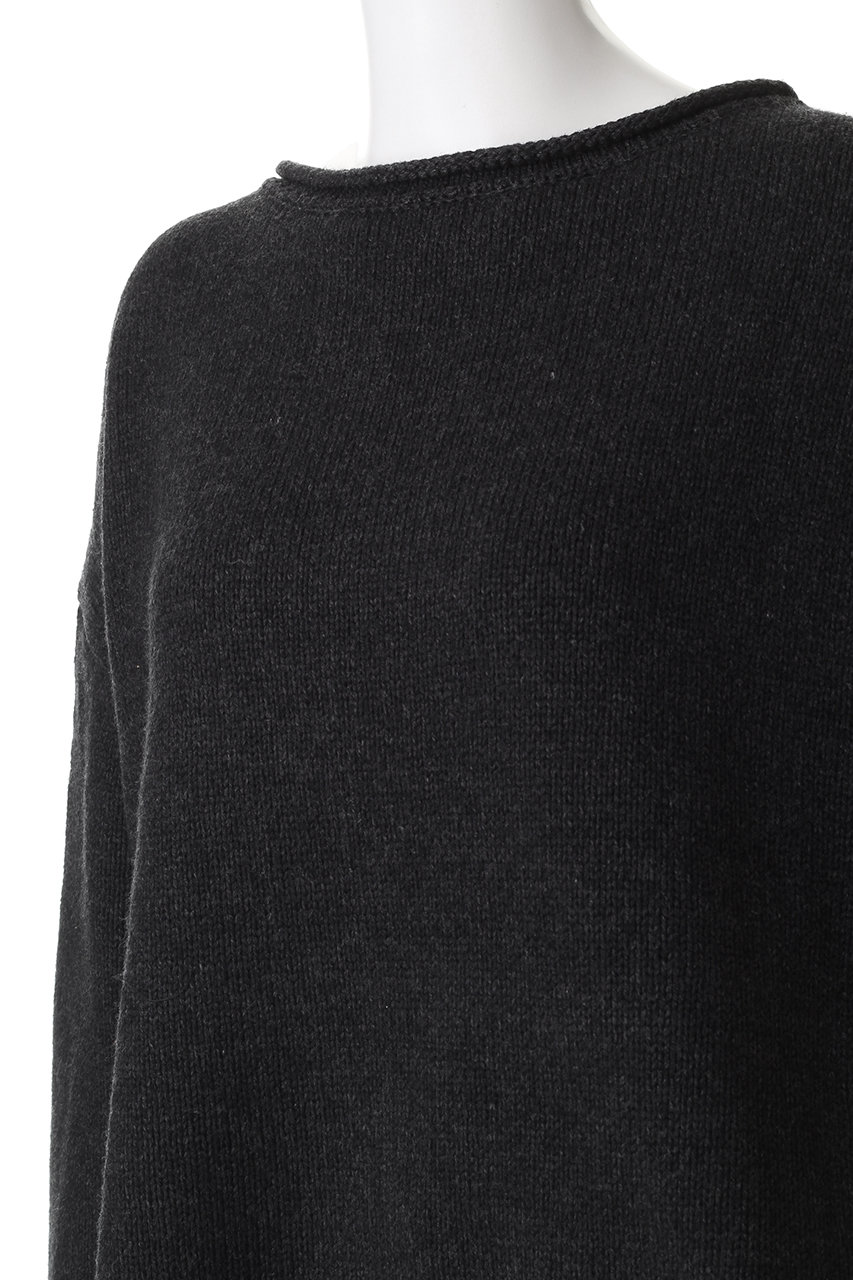 HER.(ハー)｜C/Wニットプルオーバー/チャコールグレー の通販