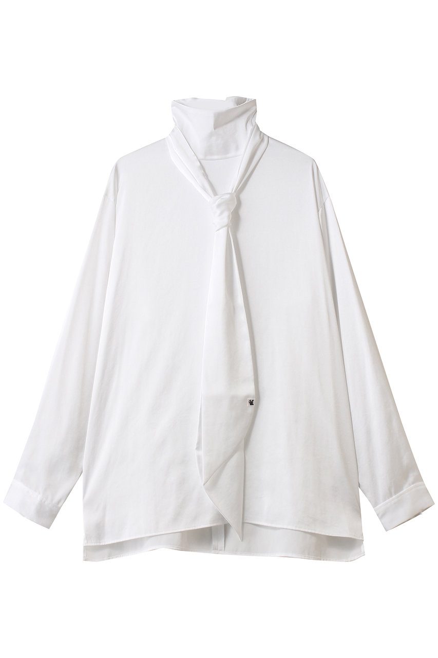 ハー/HER.のヴィンテージサテンリボンブラウス(ホワイト/7054708)