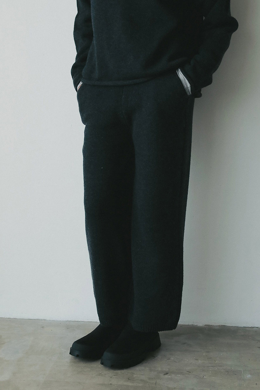 HER.(ハー)｜C/Wニットパンツ/チャコールグレー の通販｜ELLESHOP