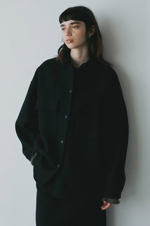 ハー/HER.のメルトンリバーシャツジャケット(110800/110801)