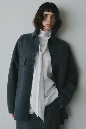 ハー/HER.のメルトンリバーシャツジャケット(110800/110801)