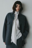 メルトンリバーシャツジャケット