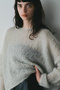 モヘアメッシュプルオーバー ハー/HER.