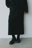 ウールストレートスカート