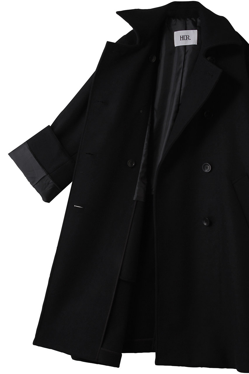 HAILEE 新品 オーバーサイズジャケットコート ブラック ella HAILEE 新品 オーバーサイズジャケットコート ブラック ella HAILEE