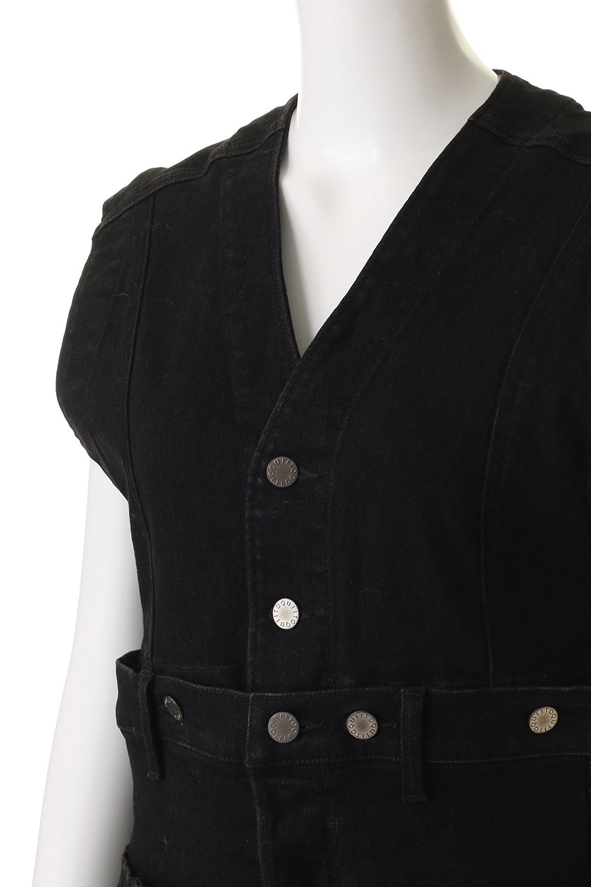 HER.(ハー)｜QUIITO×HER.別注オールインワンB/ブラック の通販