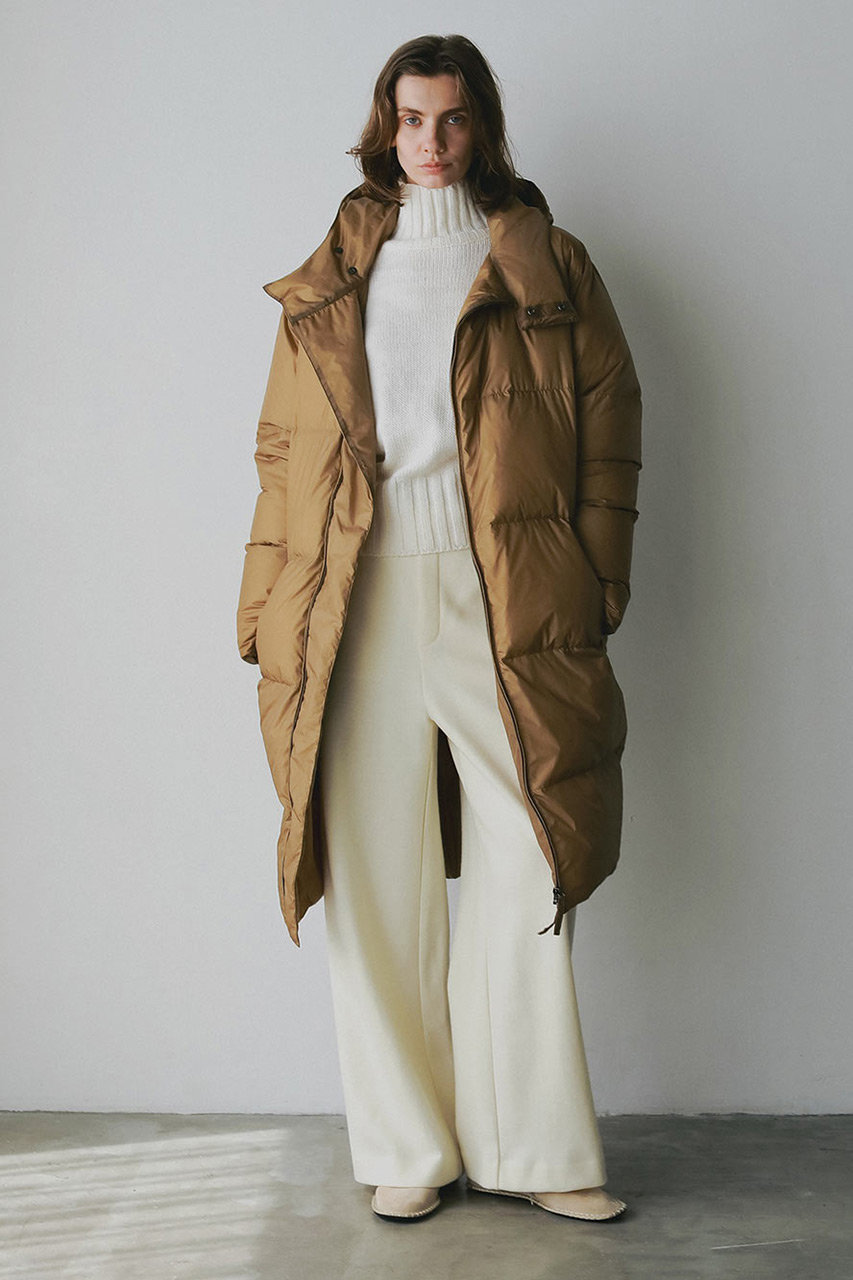 HARIページ HER.(ハー)｜ウールジャージーワイドパンツ/オフホワイト の通販