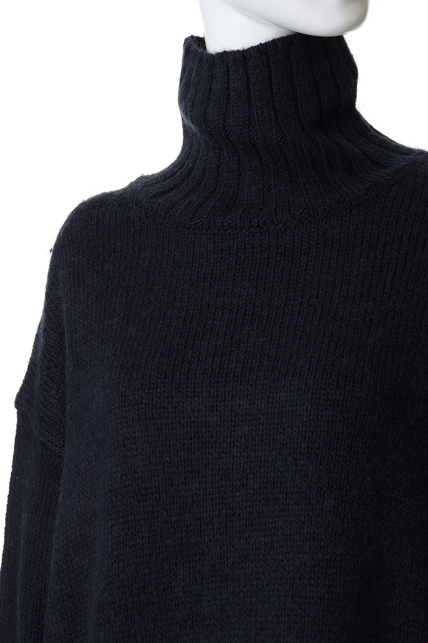 HER.(ハー)｜ハイネックニットプルオーバー/オフホワイト の通販