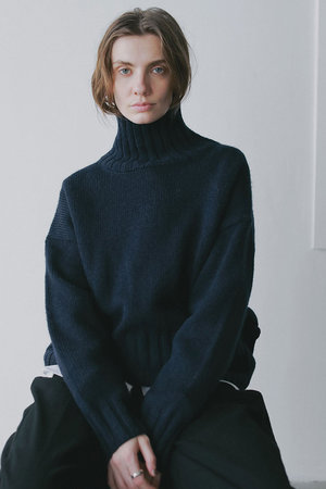 ハー/HER.のハイネックニットプルオーバー(110300/110301)