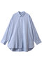 バックオープンレギュラーシャツ ハー/HER. ブルー