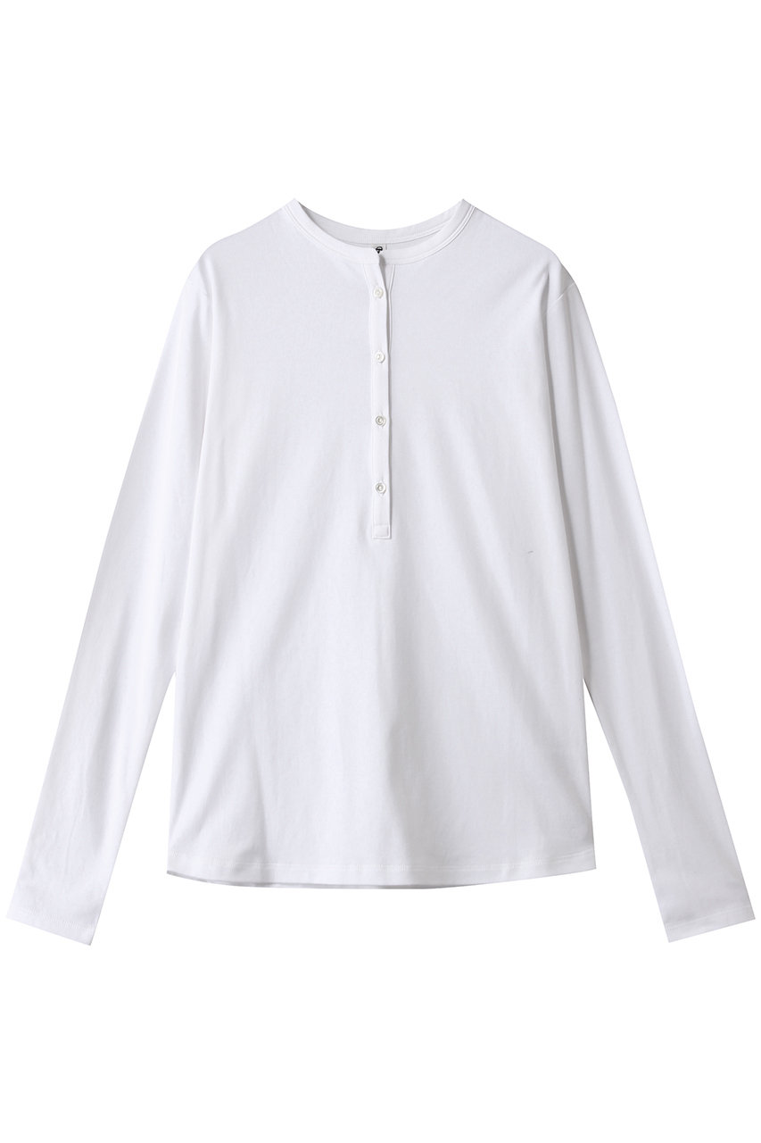 ハー/HER.のコットンヘンリーネックプルオーバー(オフホワイト/7054601)