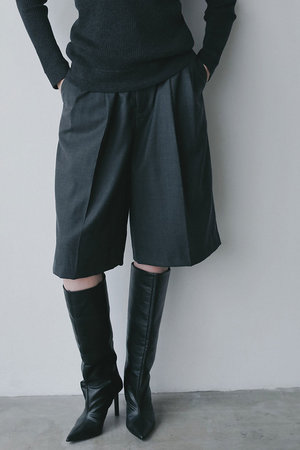 ハー/HER.の【11/20 12:00販売開始】ウールハーフパンツ(110600/110603)