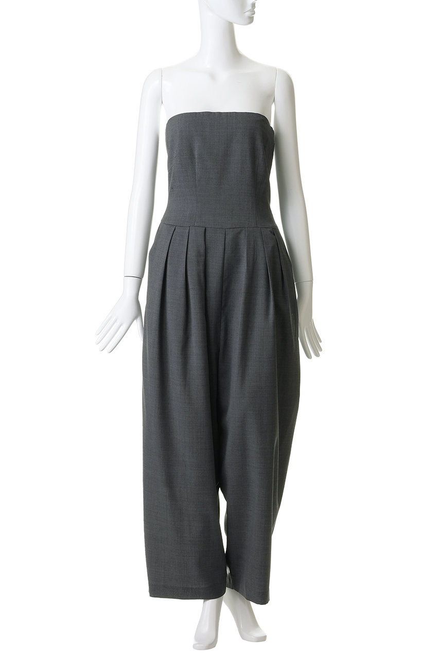 HER.(ハー)｜T/Wポプリンオールインワン/ブラック の通販｜ELLESHOP