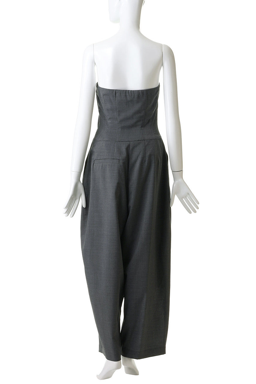 HER.(ハー)｜T/Wポプリンオールインワン/ブラック の通販｜ELLESHOP