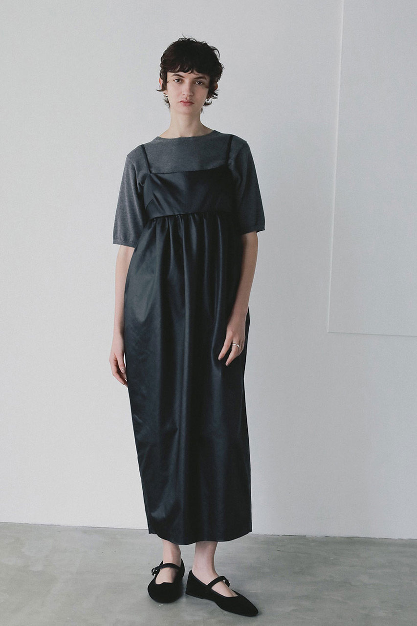 HER.(ハー)｜コクーンワンピース/ブラック の通販｜ELLESHOP・(エル