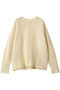 モヘア混ニットプルオーバー ハー/HER. イエロー