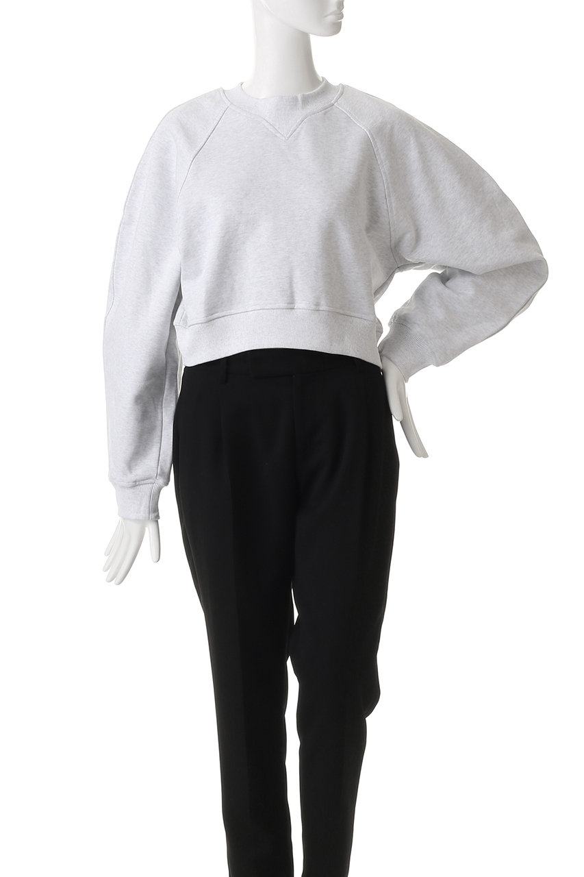 HER.(ハー)｜Le LOGO CROPPED TOP/グレー の通販｜ELLESHOP・(エル