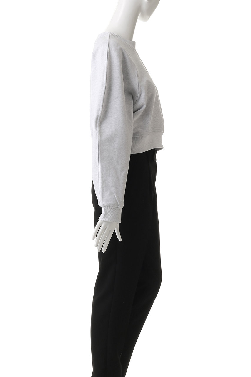 HER.(ハー)｜Le LOGO CROPPED TOP/グレー の通販｜ELLESHOP・(エル