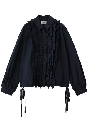 ハー/HER.のコットンリネンフリルブルゾン(110800/110802)