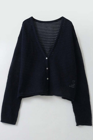 ハー/HER.のメッシュニットカーディガン(110300/110303)