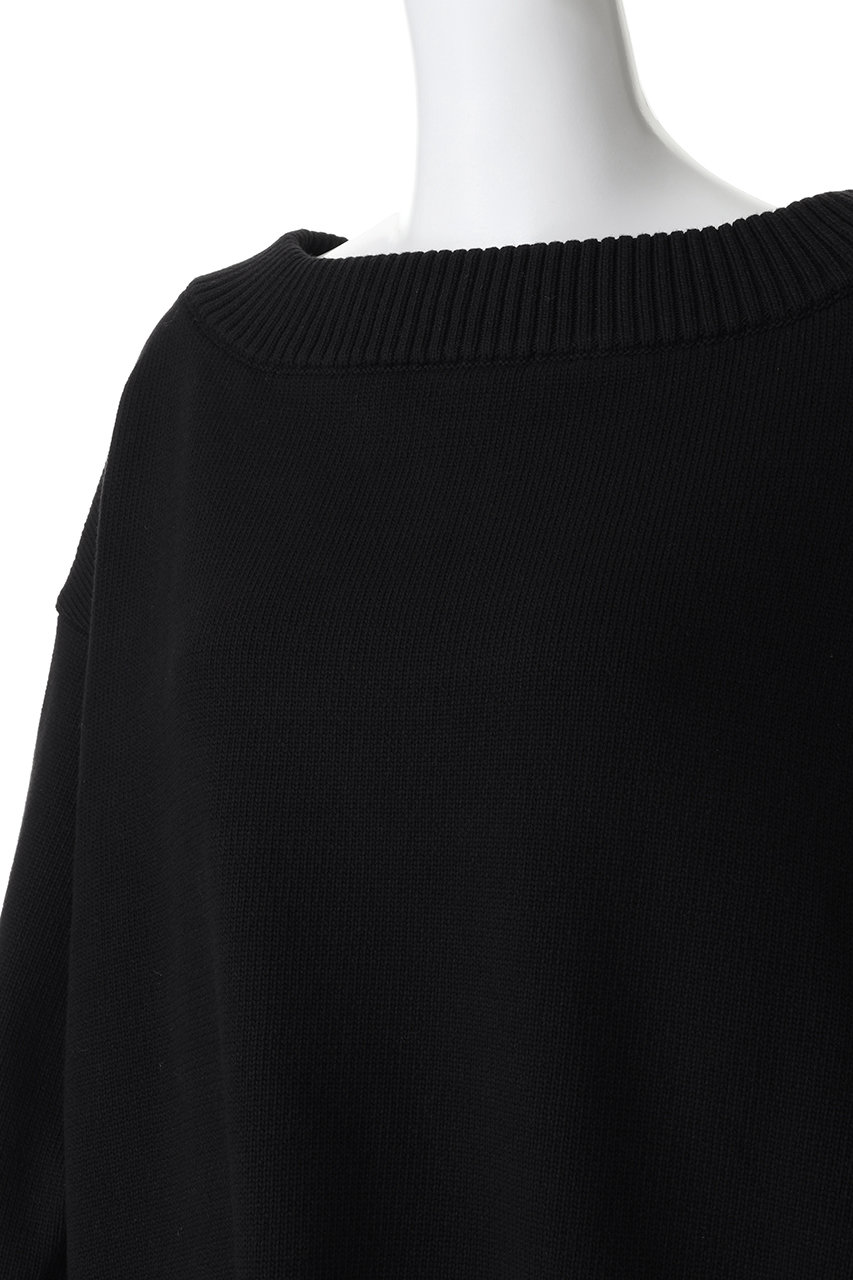 HER.(ハー)｜C/Nニットプルオーバー/ブラック の通販｜ELLESHOP・(エル