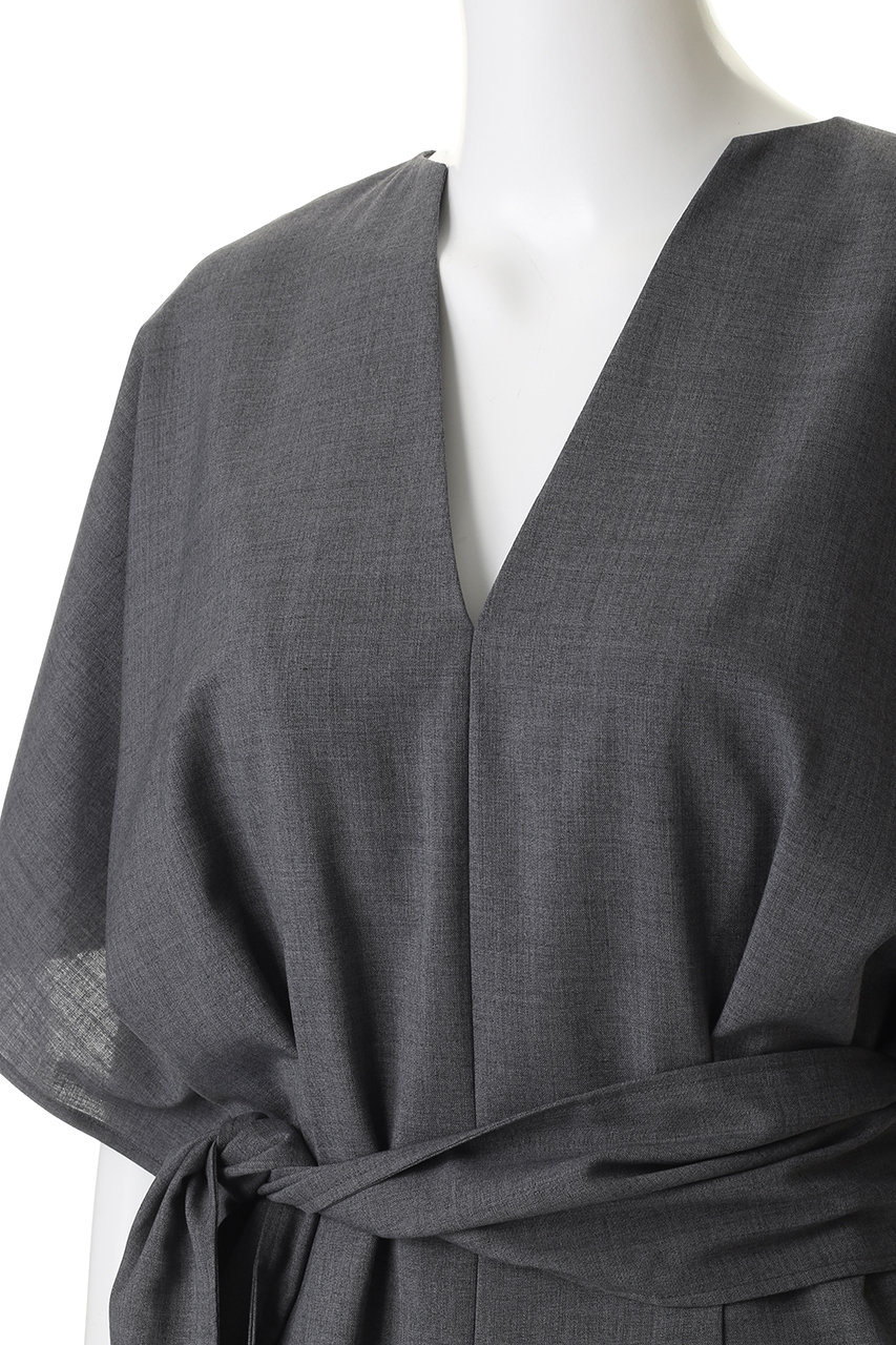 HER.(ハー)｜ウエストタックドレス/ブラック の通販｜ELLESHOP・(エル