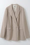 【予約販売】リラクシーダブルジャケット ハー/HER. ベージュ