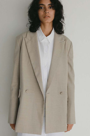 ハー/HER.の【予約販売】リラクシーダブルジャケット(110800/110801)