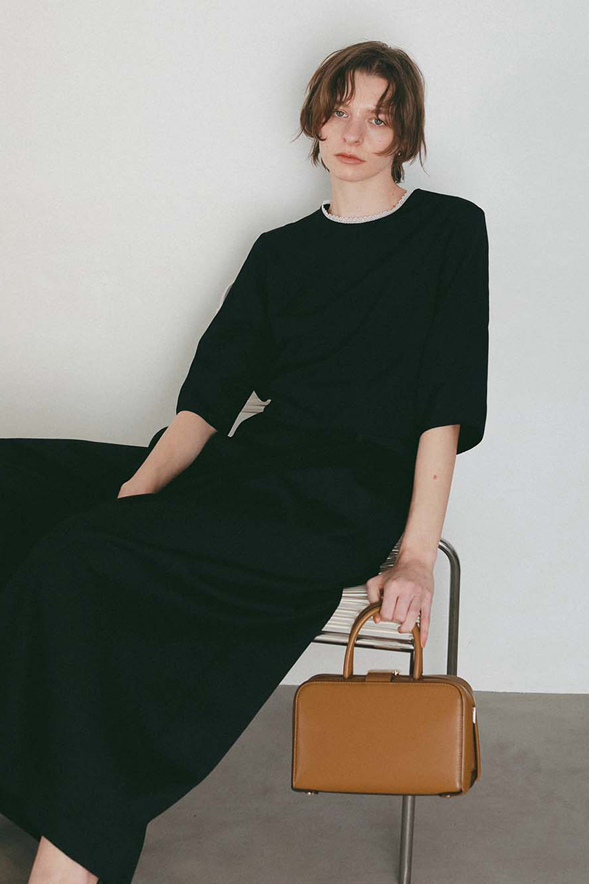 ハー/HER.のレーストリムブラウス(ブラック/7061719)