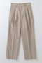 タックストレートパンツ ハー/HER. ベージュ