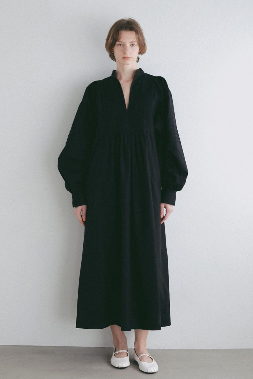 HER.(ハー)｜Li/Cピンタックドレス/ブラック の通販｜ELLESHOP・(エル 