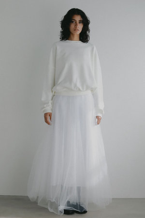 ハー/HER.のAラインチュールスカート(110700/110703)