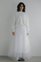 Aラインチュールスカート ハー/HER.