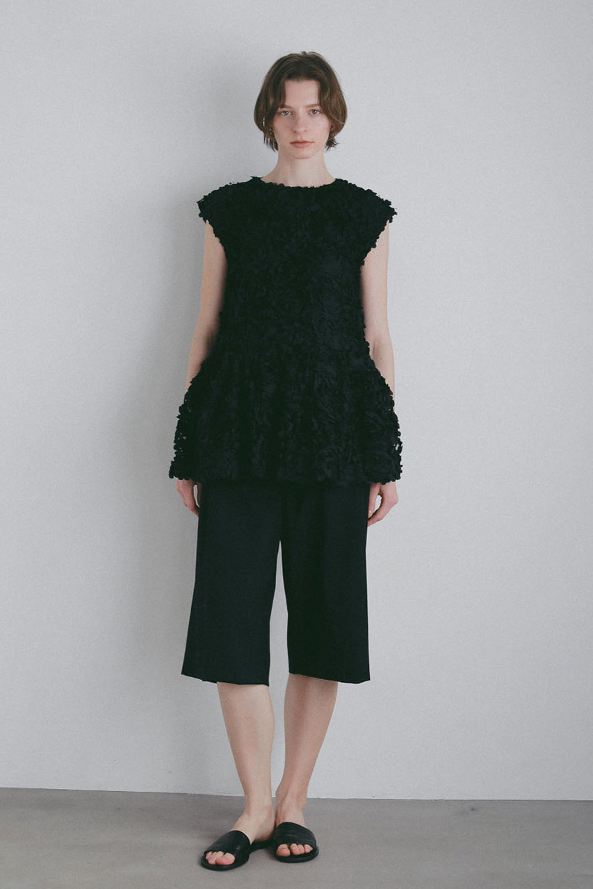 3Dレースブラウス