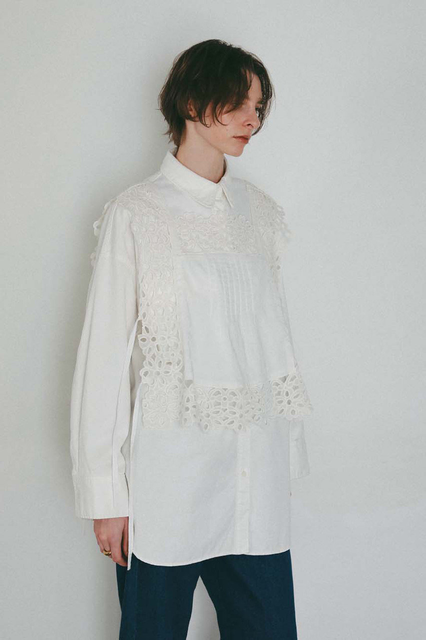 HER.(ハー)｜デニムシャツ/オフホワイト の通販｜ELLESHOP・(エル