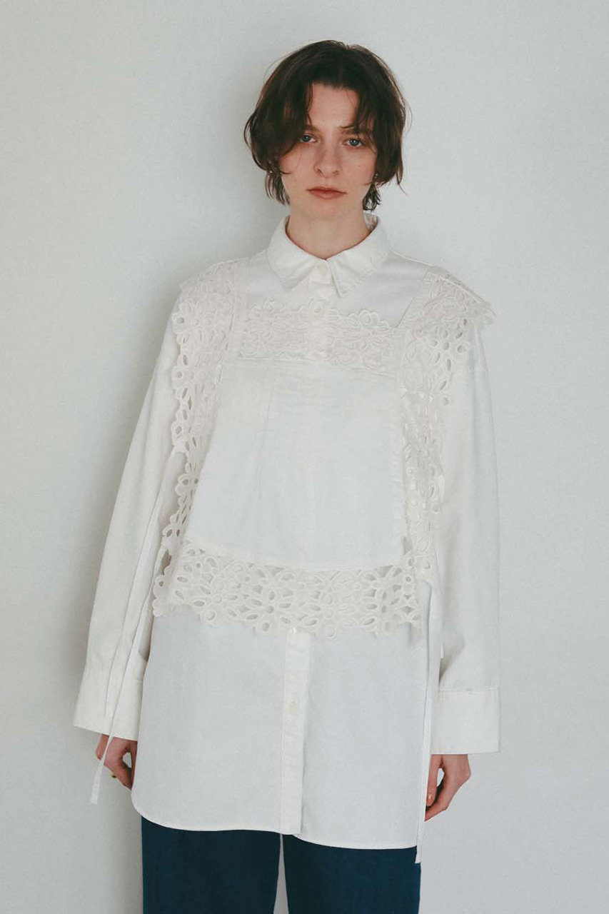HER.(ハー)｜デニムシャツ/オフホワイト の通販｜ELLESHOP・(エル