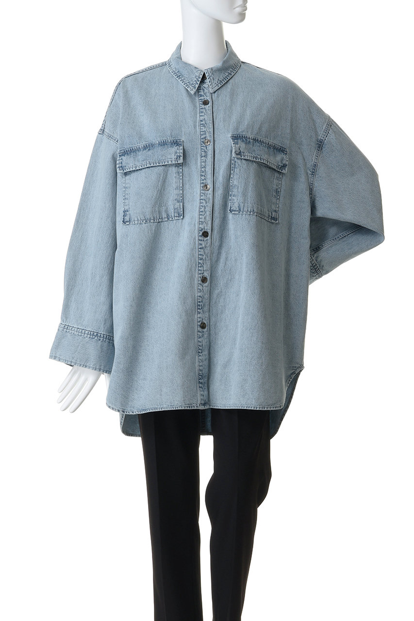 HER.(ハー)｜デニムシャツ/オフホワイト の通販｜ELLESHOP・(エル